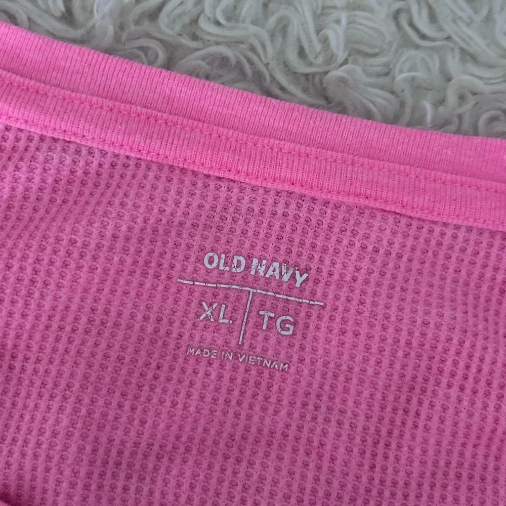 Old Navy Pink Long Sleeve Tee with Llama Design